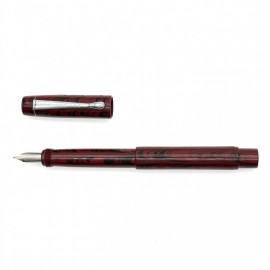 Noodlers Red Rebellion Boston Ebonite 13004 Safety pen