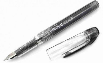 Platinum Preppy Black Fountain Pen
