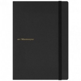Maruman Mnemosyne  Journal Notebook A5 5mm Dot Grid Black N888-05