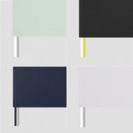 Maruman Mnemosyne  Journal Notebook A5 5mm Dot Grid Black N888-05