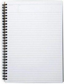 Mnemosyne spiral notebook 194A B5 70sheets 7mm lined 80gr