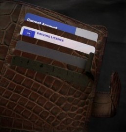 Filofax Organizer Leather Personal Crocodile Chestnut 026016