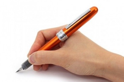 Platinum Plaisir Orange 25 Fountain Pen  PGB-1000