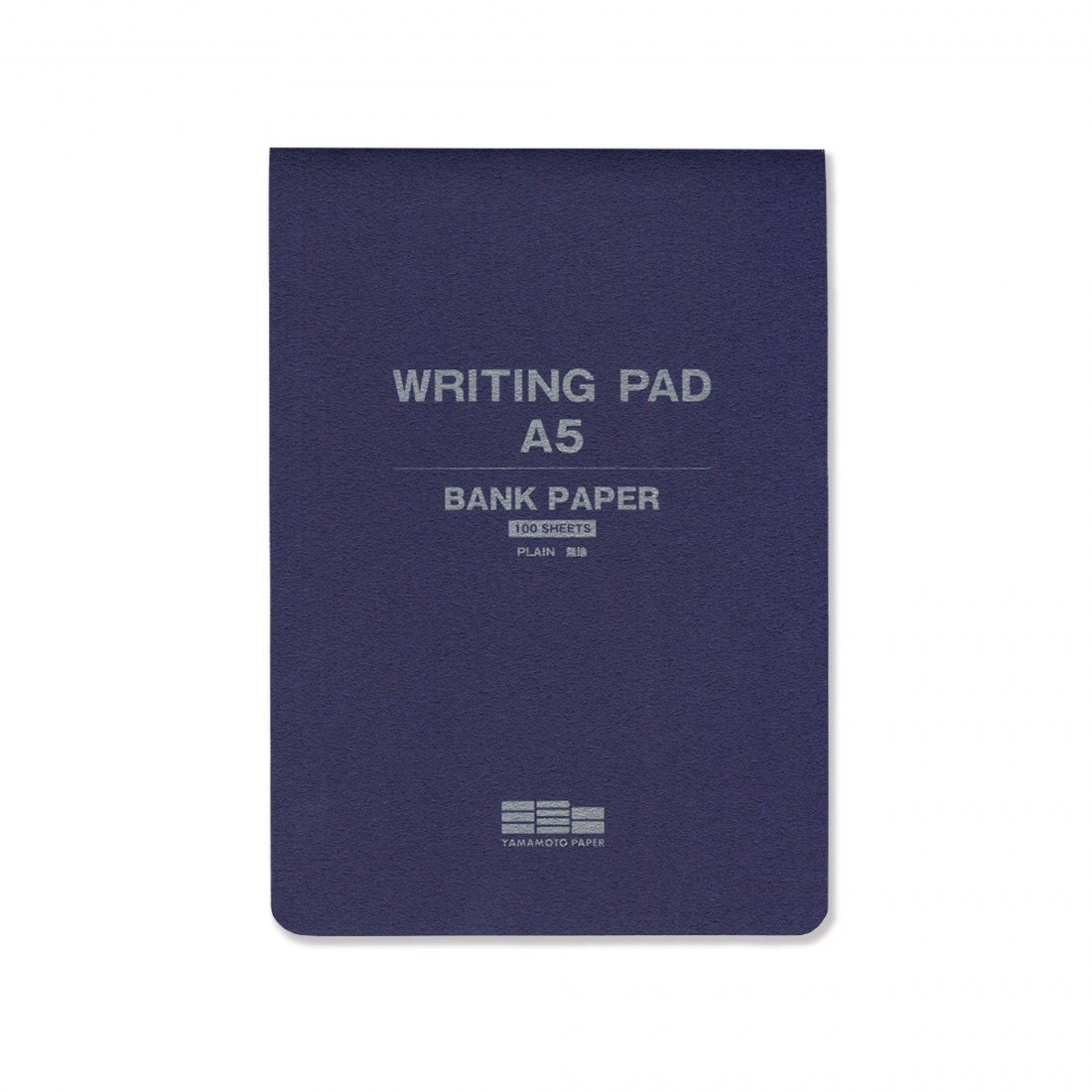 Yamamoto writing pad A5, Bank paper, 200 pagess, plain, 66,3g