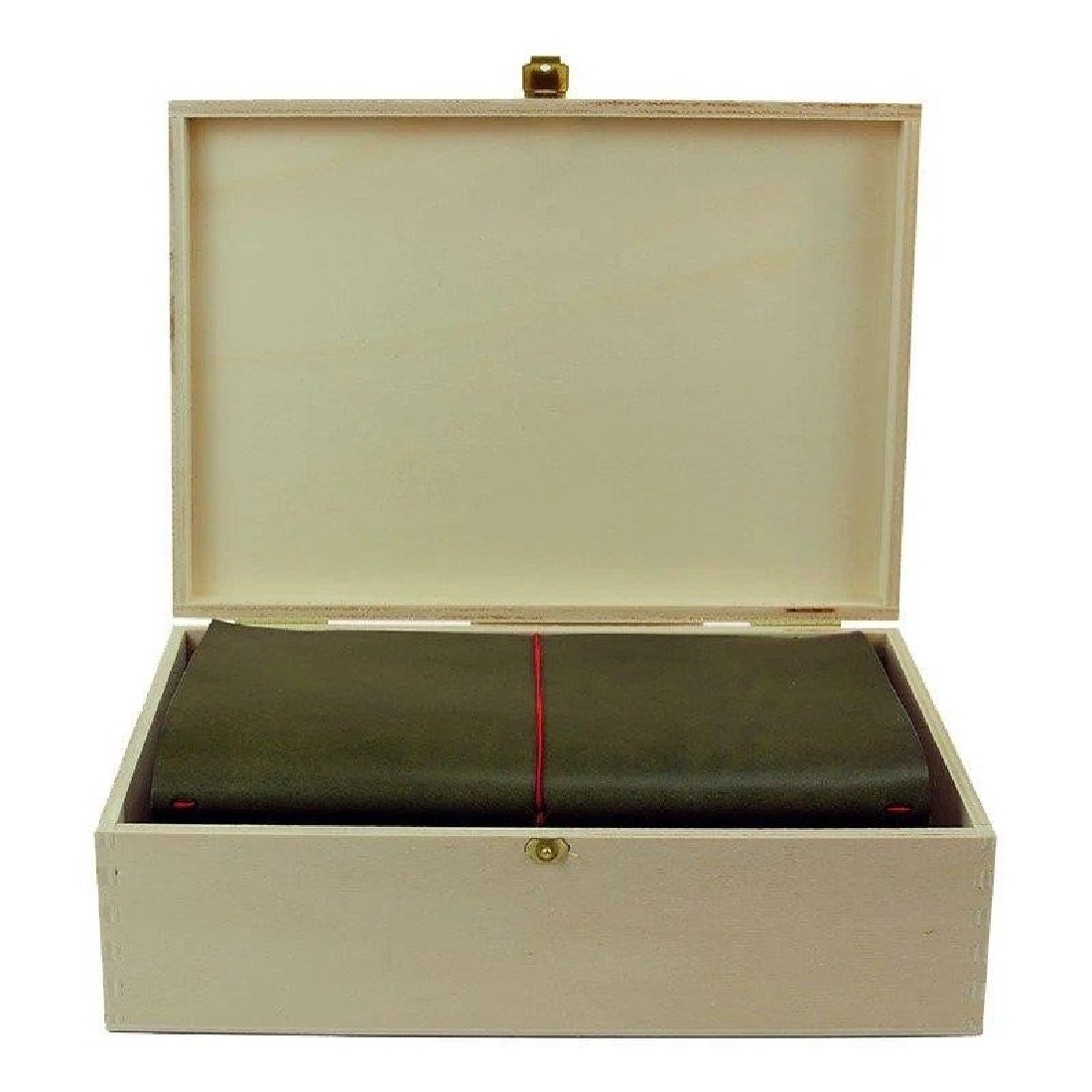 Paper Republic the writers essentials [xl] olive green leather journal kit