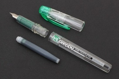 Platinum Preppy Green  Fountain Pen