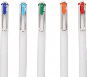 Uni Mitsubishi Gel Pens Ink 0.38 uni-ball one Ballpoint Pens, 8 colors set