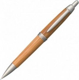 Uni Mitsubishi Pencil M51015.70 Pure Malt Mechanical Pencil, Wooden Barrel, 0.5 mm, Natural
