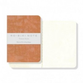 Yamamoto RO-BIKI NOTE Texture Series Hanezu, 88 x 125 mm, 60 pages, unlined