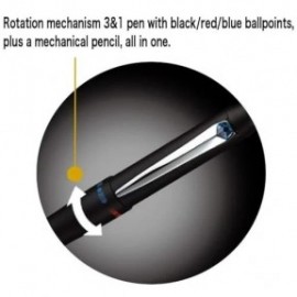 Uni Mitsubishi Pencil Multifunction Pen Jetstream Prime 3 ballpens  and 1 mechanical pencil 0.5 Dark Bordeaux