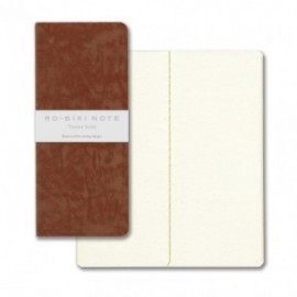 Yamamoto RO-BIKI NOTE Texture Series Edo-cha 210x90mm, 60 pages, unlined