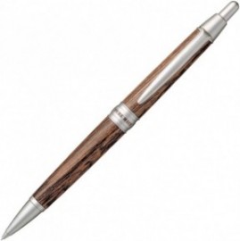 Uni Mitsubishi Pure Malt Oak Wood Dark Brown Mechanical Pencil M51025