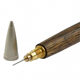Uni Mitsubishi Pure Malt Oak Wood Dark Brown Mechanical Pencil M51025