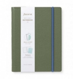 Filofax Notebook Refillable Ruled A5 Neutrals Jade, 179526