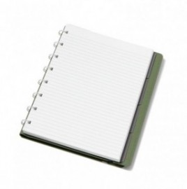 Filofax Notebook Refillable Ruled A5 Neutrals Jade, 179526