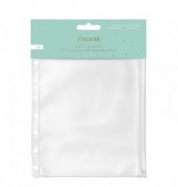 Filofax Refill A5 Notebook Zip Opening Envelope 132971