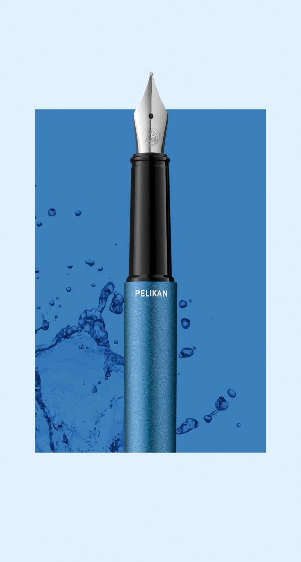 Pelikan Ineo Ocean Blue fountain pen