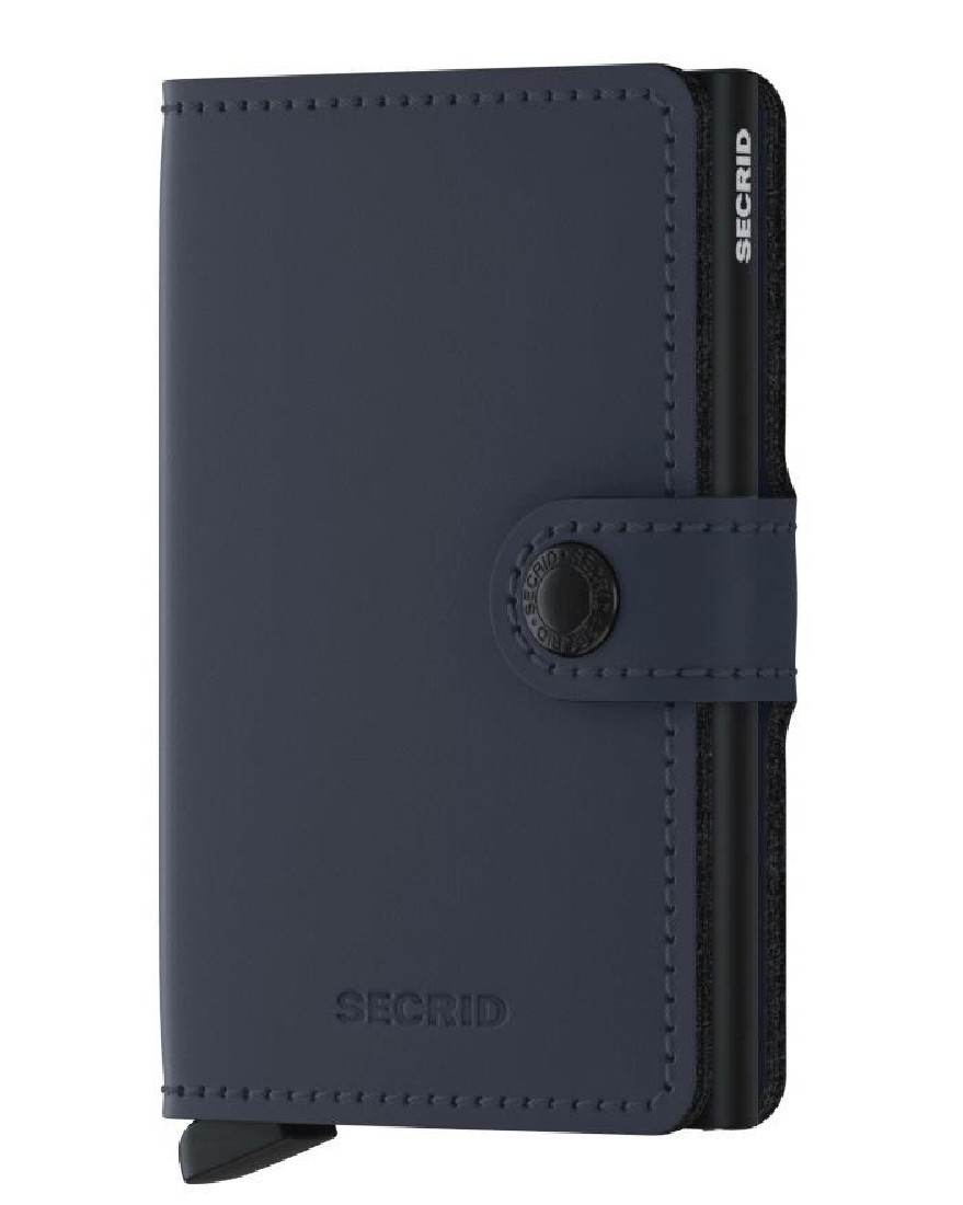 SECRID MINIWALLET MM  MATTE NIGHT BLUE