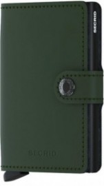 SECRID MINIWALLET MM MATTE GREEN AND BLACK