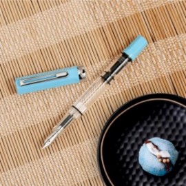 TWSBI ECO SKY BLUE PISTON FILLING FOUNTAIN PEN