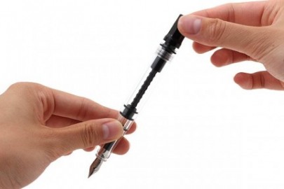 TWSBI ECO BLACK PISTON FILLING FOUNTAIN PEN