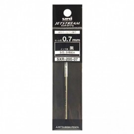 Uni Mitsubishi D1 refill, SXR-200-07 Jetstream Prime High-Grade Multi-Function Ballpoint Pen with 0.7mm Black