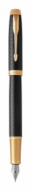 Parker IM Premium Black Gold GT Fountain Pen