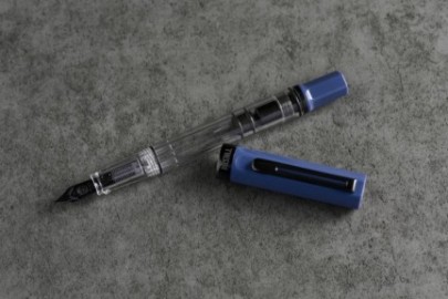TWSBI ECO SLATE BLUE ONYX PISTON FILLING FOUNTAIN PEN