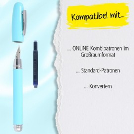Online Highway Blue fountain pen 38288