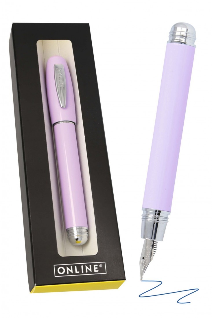 Online Highway Lavender fountain pen 38287
