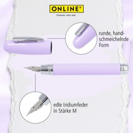 Online Highway Lavender fountain pen 38287