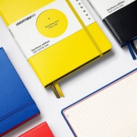 Leuchtturm 1917 Notebook A5 Red Dotted Bauhaus Edition, Hard Cover