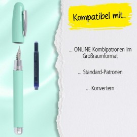 Online Highway Turquoise fountain pen 38286