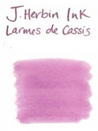 FOUNTAIN PEN INK 13078 LARMES DE CASSIS(TEARS OF BLACK CURRANT PURPLE) J.HERBIN