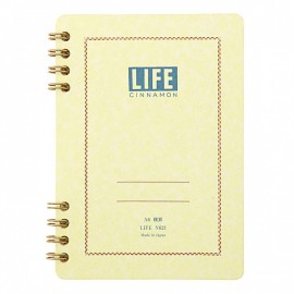 Life Notebook Cinnamon A6 Ruled, 120 pages, N621