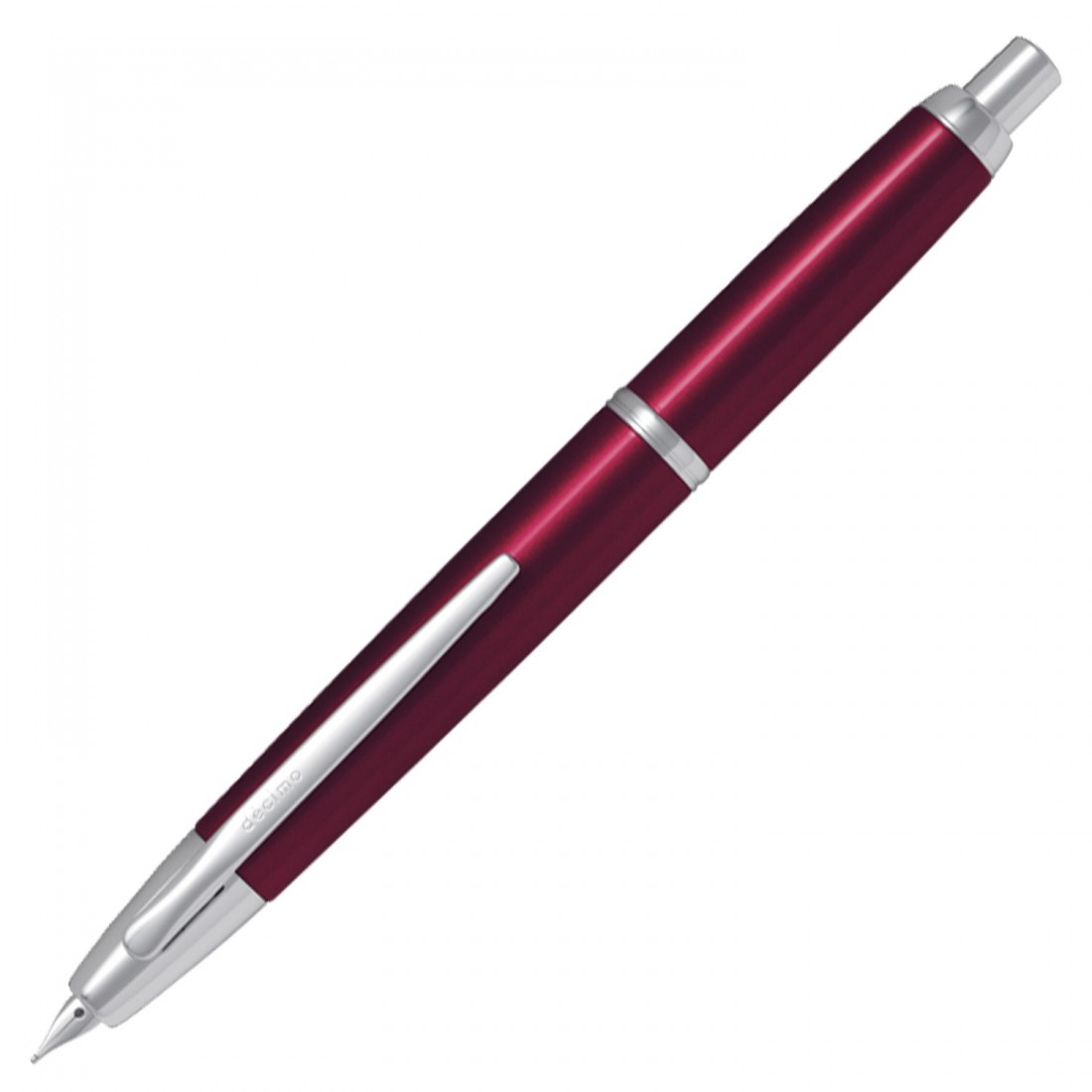 Pilot Capless (Vanishing point) Decimo  FCT-1500RR Red  Fountain Pen