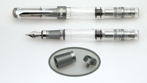 TWSBI Diamond 580 AL R Nickel Gray Fountain Pen