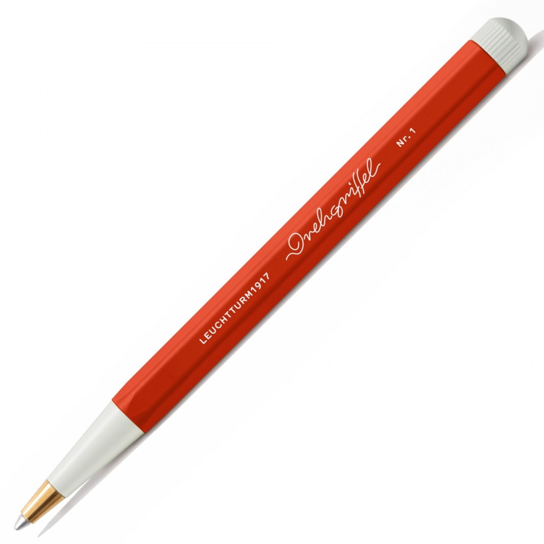 Leuchtturm 1917 Drehgriffel Nr.1 Fox Red Ballpoint pen with royal blue ink