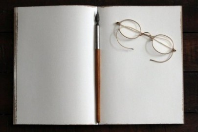 ANTIQUE NOTEBOOK Les Fleurs du Mal LIBRI MUTI