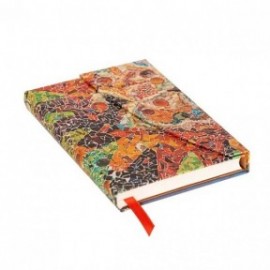 Paperblanks notebook, Gaudis Sun, mini 9x14, ruled, hard cover