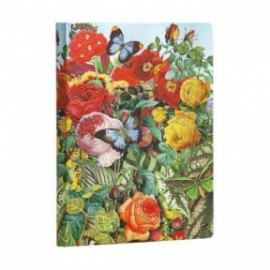 Paperblanks Butterfly Garden Midi 13x18 lined notebook
