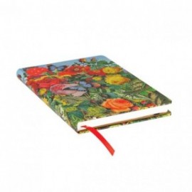 Paperblanks Butterfly Garden Midi 13x18 lined notebook