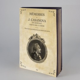 ANTIQUE NOTEBOOK Casanova LIBRI MUTI
