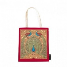 Paperblanks Canvas Bag Hafizs Peacocks
