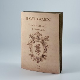ANTIQUE NOTEBOOK Il Gattopardo LIBRI MUTI