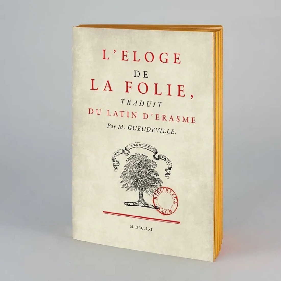 ANTIQUE NOTEBOOK Leloge de la folie LIBRI MUTI