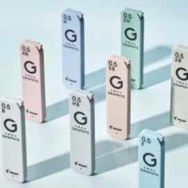 Pilot Neox graphite leads for mechanical pencil, 0,3mm 0.4mm 0,5mm 0,7mm 0,9mm, 30pcs, HRFG