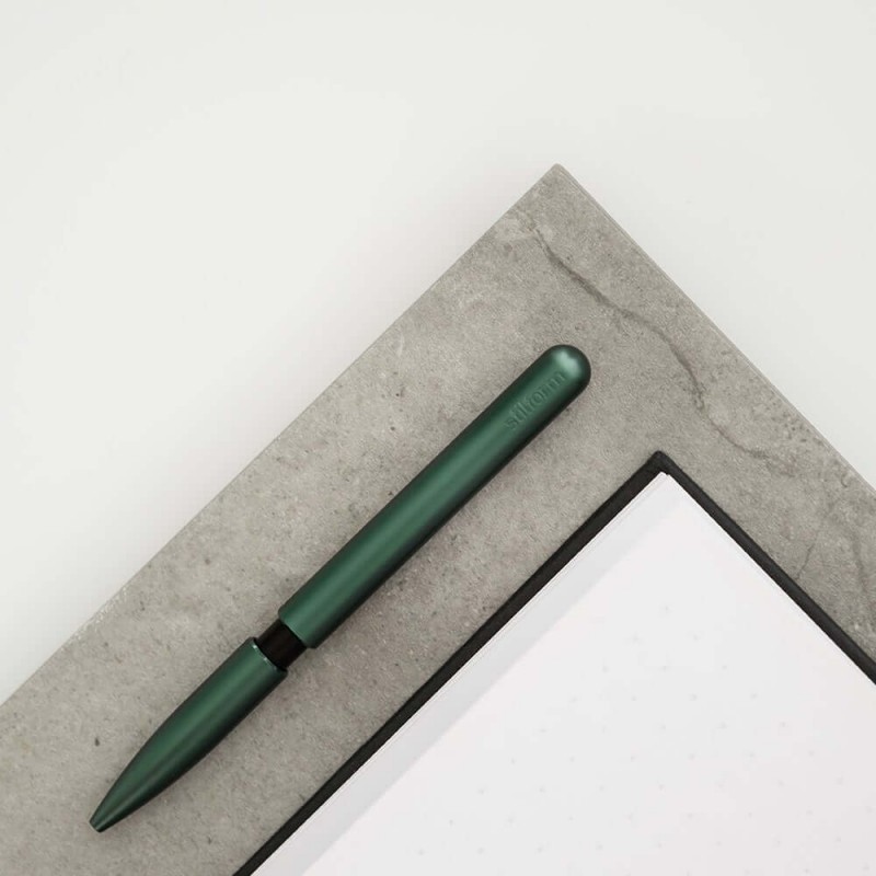 筆記具 stilform ink alminium Aurora Green Stilform aluminium ballpoint pen Aurora Green
