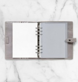 Filofax Refill Organizer A5 Transparent Envelope Top Opening 343612