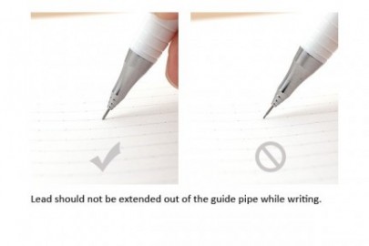 Pentel Orenz 0.2mm White mechanical pencil PP502W